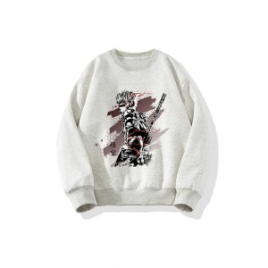 [Hot Sale]Wukong Monkey King China-Chic round neck pullover sweater men's and women's long sleeved blouses