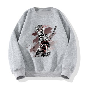 [Hot Sale]Wukong Monkey King China-Chic round neck pullover sweater men's and women's long sleeved blouses