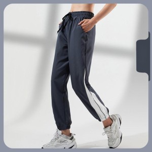 Sweatpants Women's loose bunched feet Haren pants thin spring and summer quick dry running fitness pants high waisted yoga pants casual wear