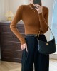 Wool blend yarn high elasticity autumn and winter versatile base sweater